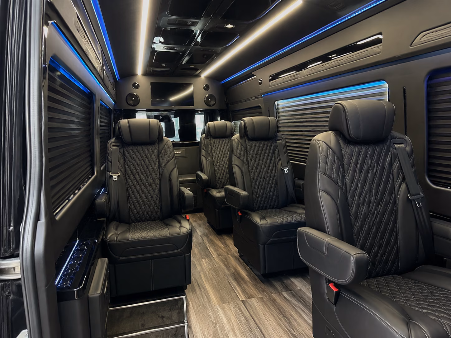 12 passenger sprinter van inside