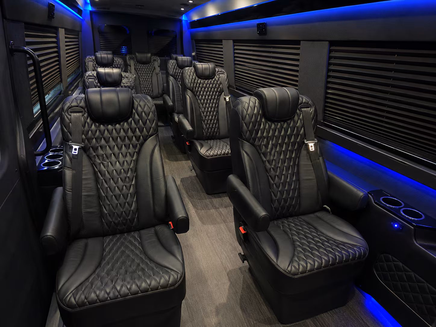 henderson 12 passenger sprinter van interior