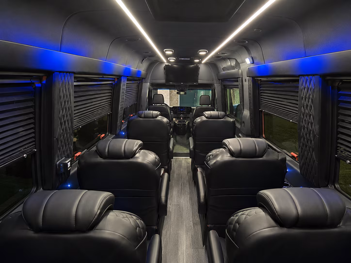 henderson 15 passenger sprinter van inside