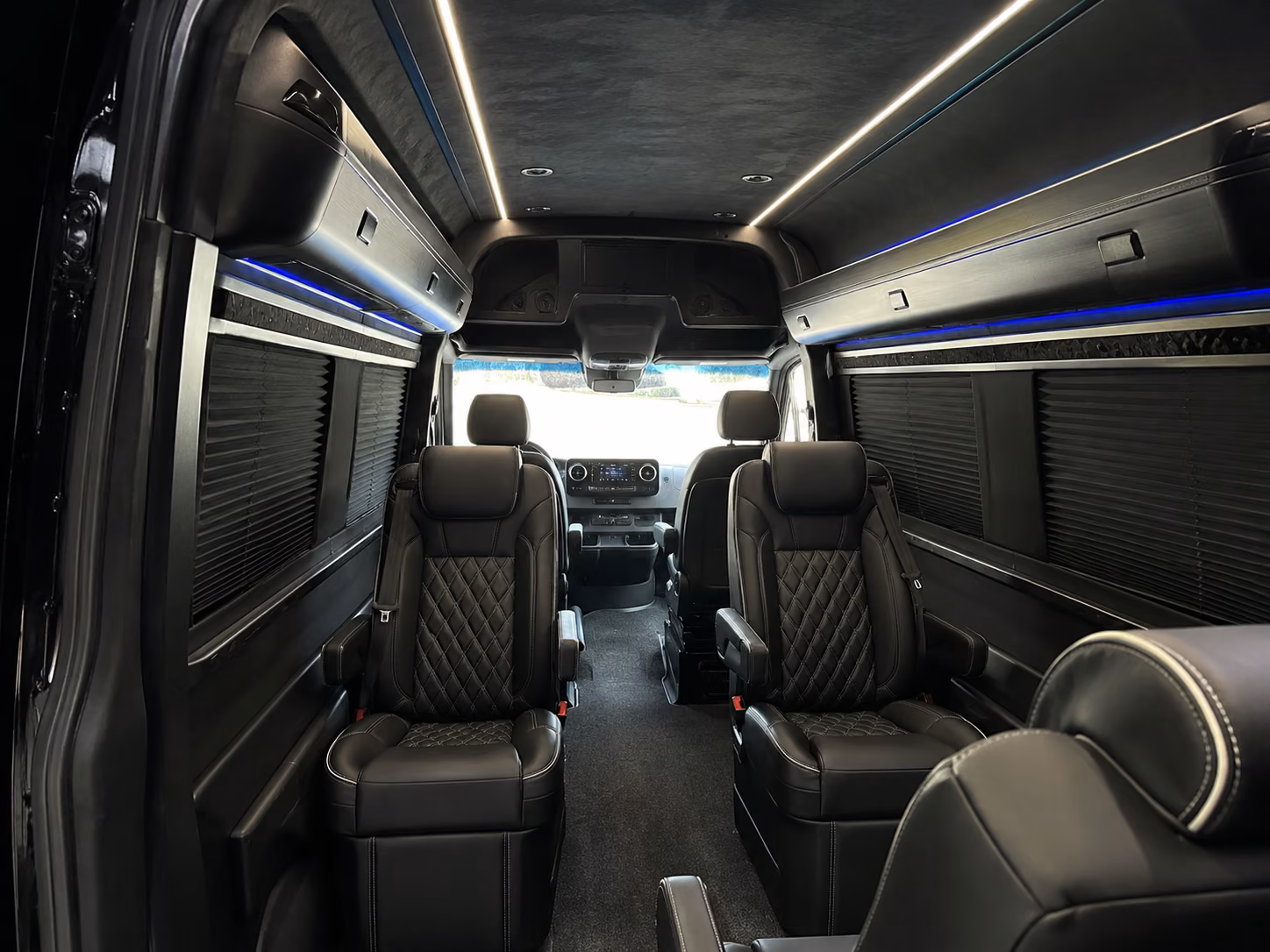 henderson 15 passenger sprinter van interior