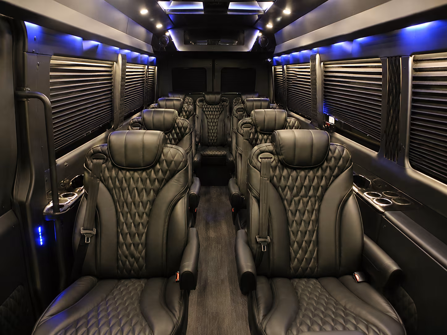 henderson 18 passenger sprinter van interior