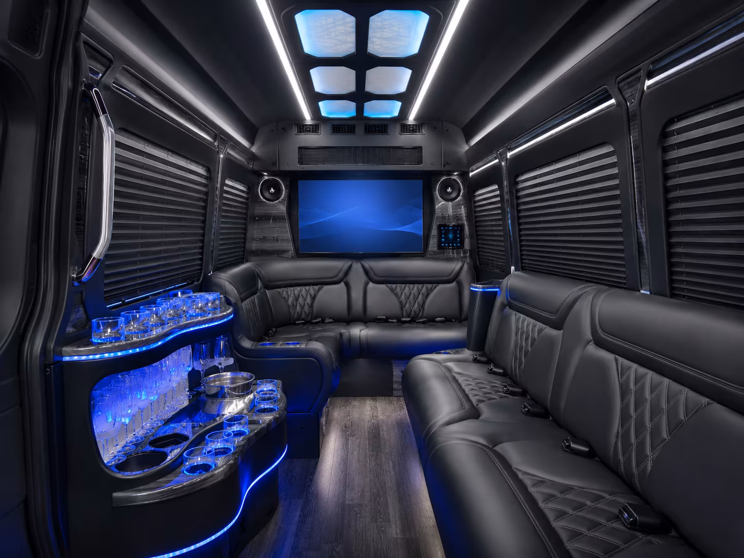 henderson sprinter limousine inside