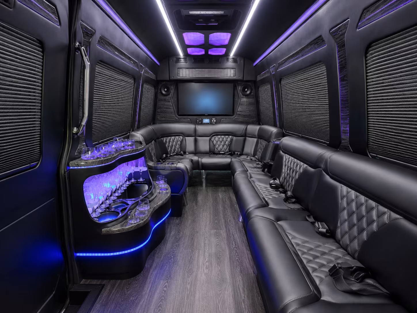 henderson sprinter limousine interior